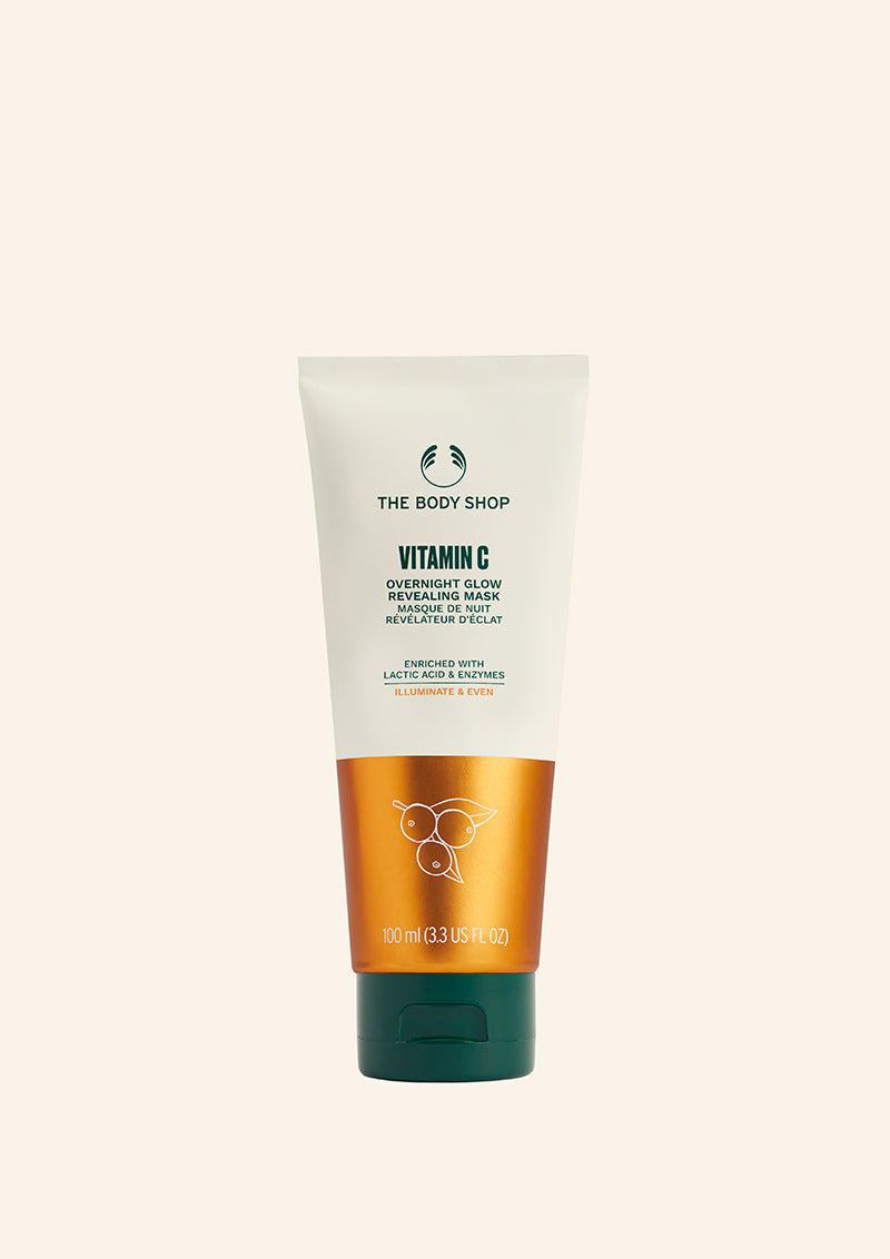 THE BODY SHOP VITAMIN C OVERNIGHT GLOW REVEALING MASK 100ML