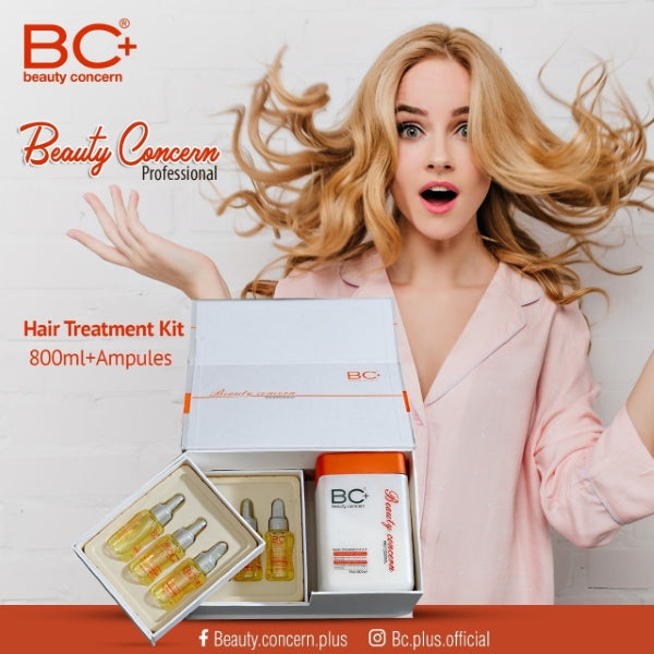 BC+ HAIR TREATMENT KIT 800MLX30MLX6