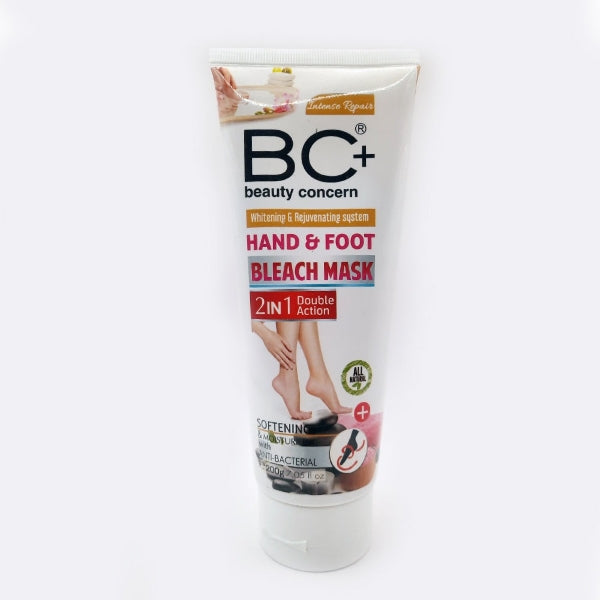 BC+ HAND & FOOT BLEACH MASK 2IN1 DOUBLE ACTION 200G