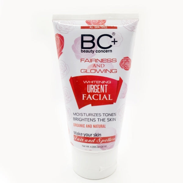 BC+ WHITENING URGENT FACIAL 120ML