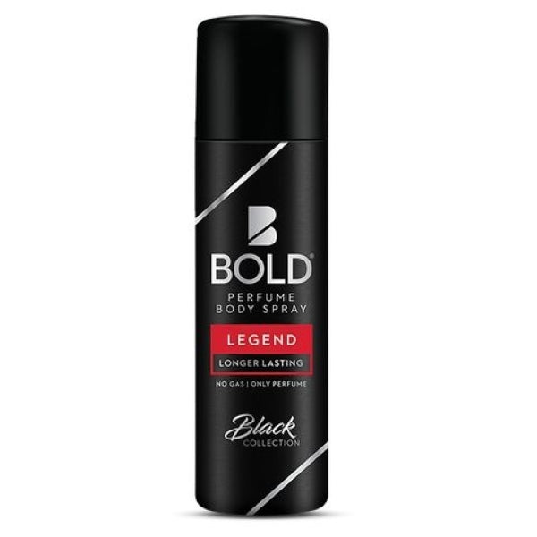 BOLD BODY SPRAY BLACK LEGEND120ML