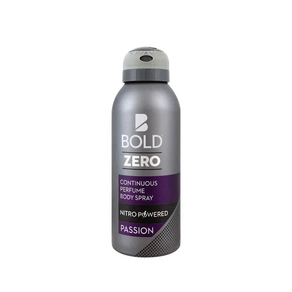 BOLD ZERO DEO SPRAY PASSIOM 120ML