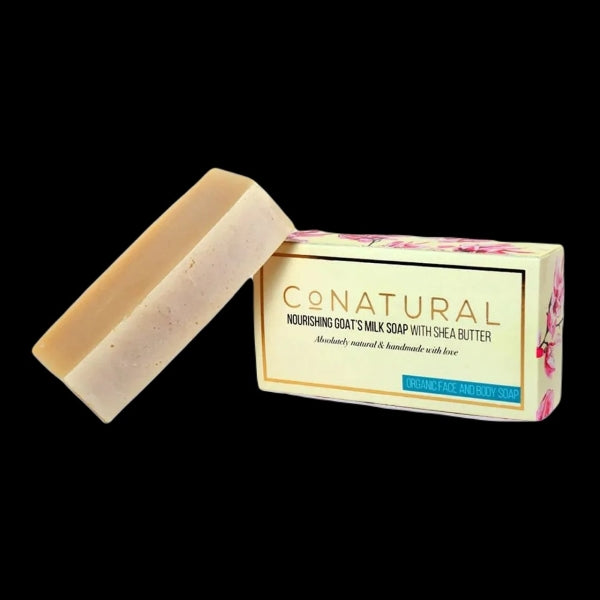 CO NATURAL NOURISHING GOAT MILK SOAP WITH SHEA BUTTER