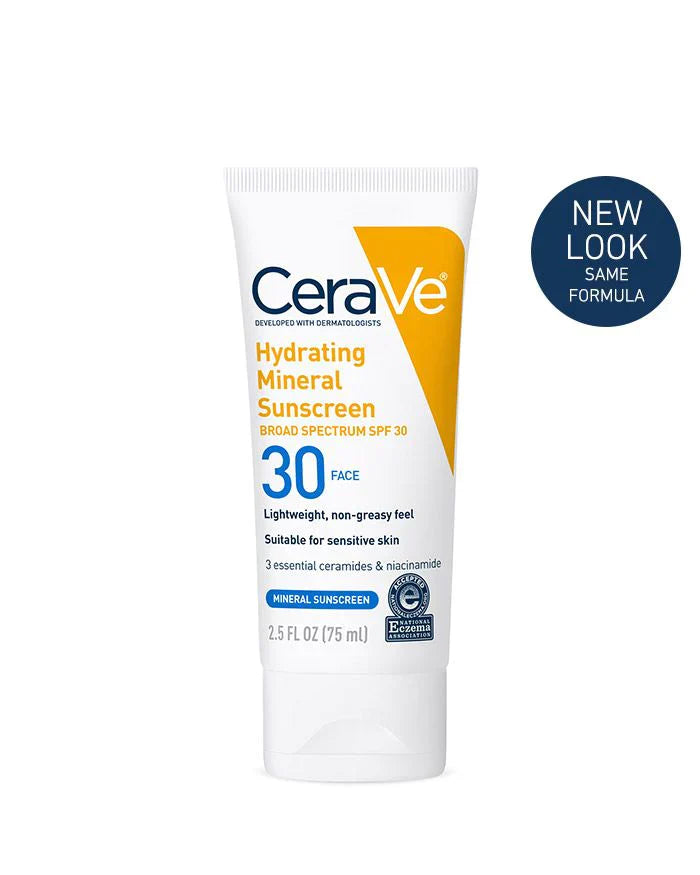 CERAVE HYDRATING MINERAL SUNSCREEN SPF 30 75ML