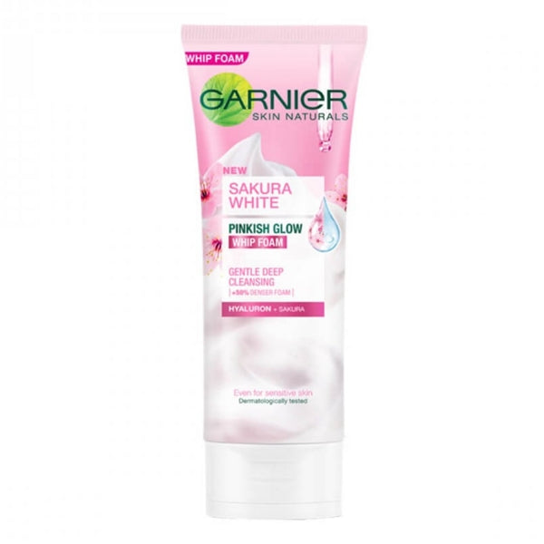 GARNIER SAKURA WHITE PINKISH GLOW WHIP FOAM 100ML