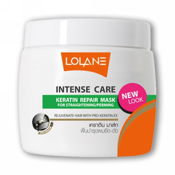 LOLANE KERATIN REPAIR MASK FOR STRAIGHTENING PERMING