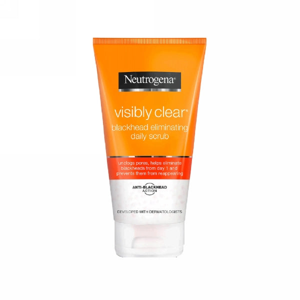 NEUTRIGENA VISIBLY CLEAR BLACKHEAD EILIMINATING DAILY SCRUB 150ML