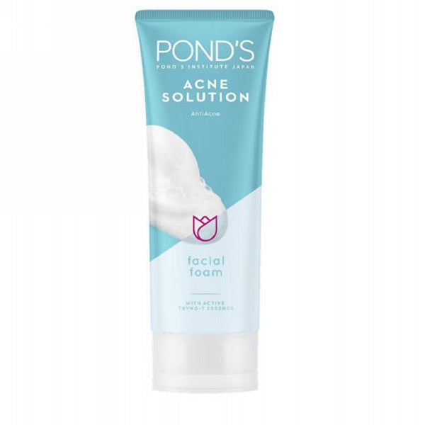 PONDS ACNE SOLUTION FACIAL FOAM 100G