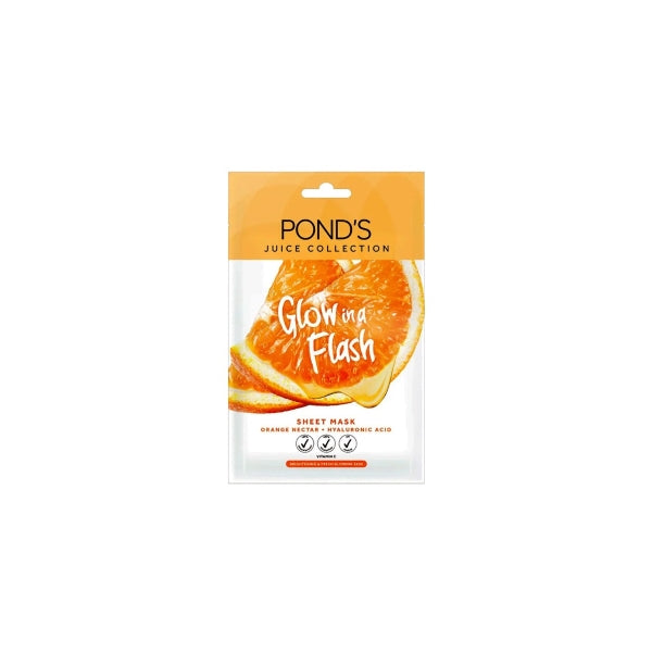 PONDS GLOW IN A FLASH SHEET MASK 20G