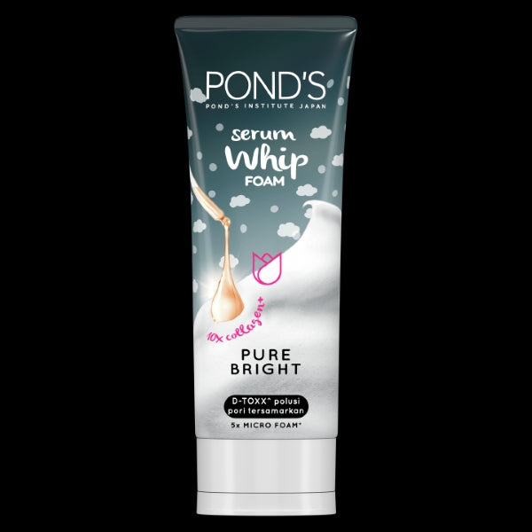 PONDS SERUM WHIP FOAM PURE BRIGHT 100G