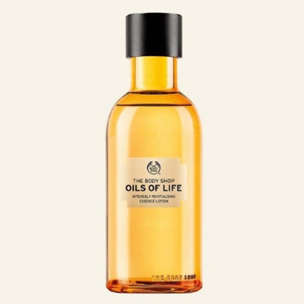 THE BODY SHOP OILS OF LIFE REVITALISING ESSENCE LOTION 160ML