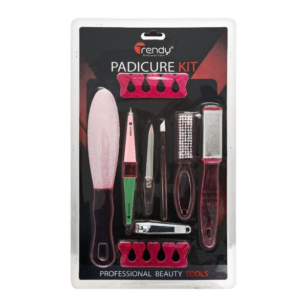 Trendy Pedicure Kit 9 Pcs Td-207