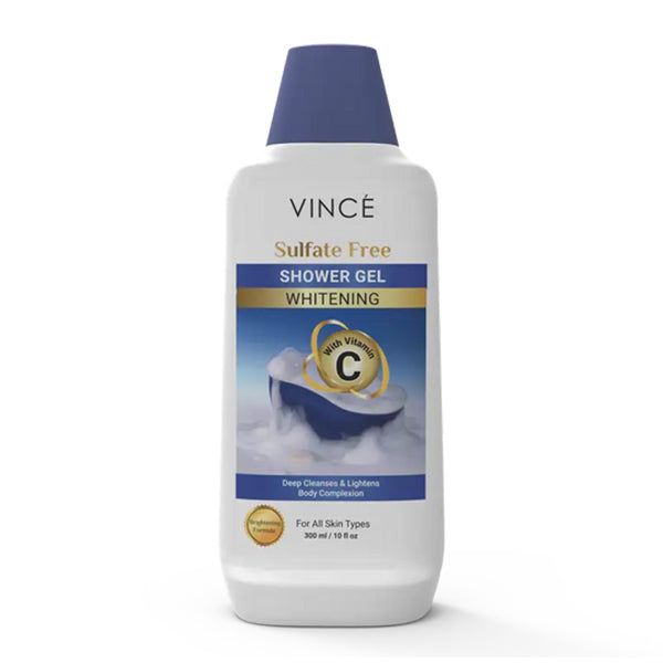 VINCE SULFATE FREE SHOWER GEL WHITENING 300ML