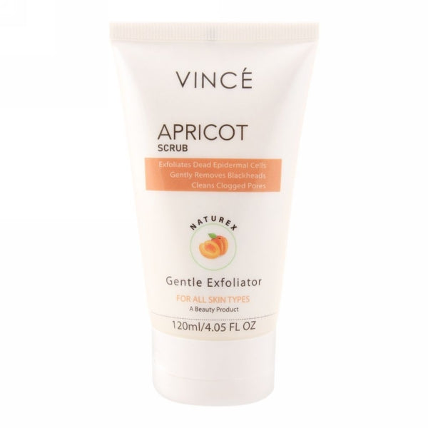 VINCE APRICORT SCRUB GENTLE EXFOLIATOR 120ML