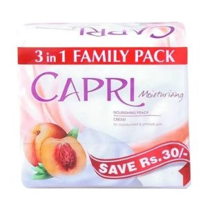 CAPRI SOAP MOISTURIZING 3PCS
