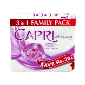 CAPRI SOAP TRIO VELVET ORCHID 150G