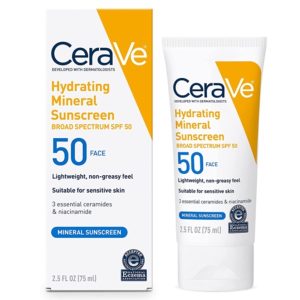 CERAVE HYDRATING MINERAL SUNSCREEN 75ML SPF50