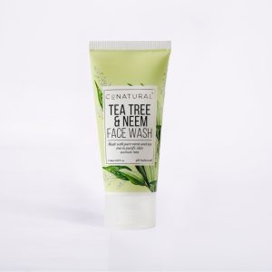 CO NATURAL TEA TREE & NEEM FACE WASH 60ML