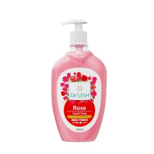 DE LESH ROSE LIQUID SOAP 500ML