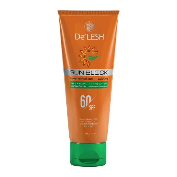 DELESH SUN BLOCK 60SPF 100ML