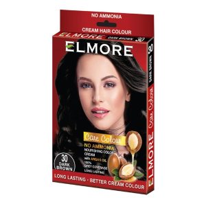 ELMORE HAIR COLOR CREAM DARK BROWN #30