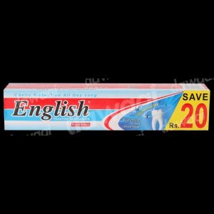ENGLISH FLORIDE TOOTHPASTE REGULAR MINT SAVER PACK