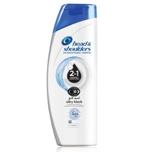HEAD & SHOULDERS 2IN1 SILKY BLACK SHAMPOO 360ML