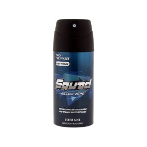 HEMANI SQUAD BELOW ZERO BODY SPRAY 150ML