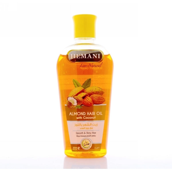 HEMANI ALMOND HAIR OIL 200ML