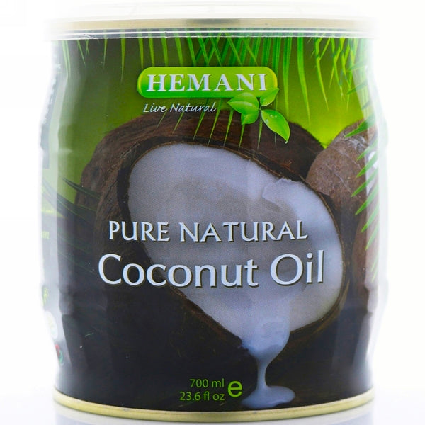 HEMANI PURE NATURAL COCONUT OIL 700ML