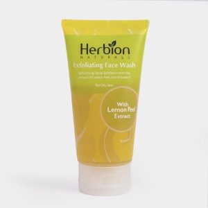 HERBION EXFOLIATING FACE WASH LEMON 100ML