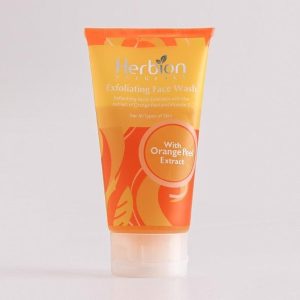 HERBION EXFOLIATING FACE WASH ORANGE 100ML