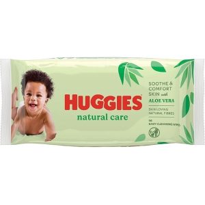 HUGGIES NATURAL CARE WIPES 56PCS