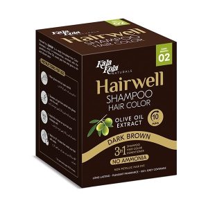 KALA KOLA HAIR WELL SHAMPOO HAIR COLOR BROWN