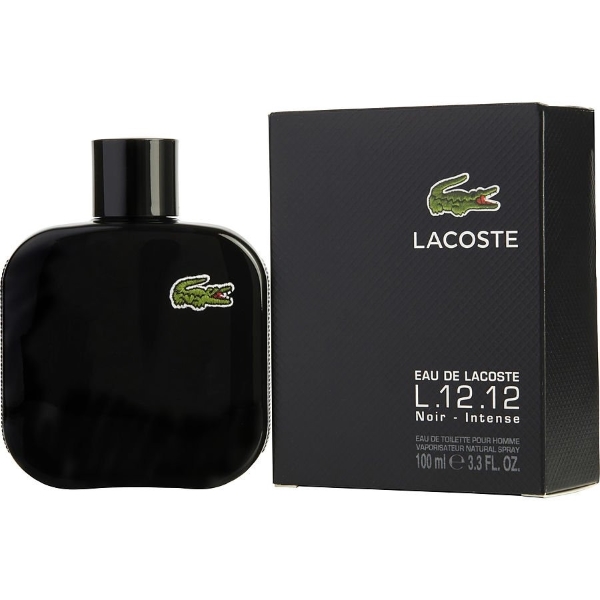 LACOSTE L.12.12 NOIR INTENSE POUR HOMME EDT 100ML