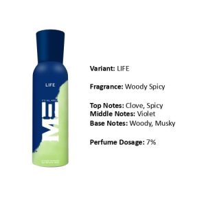 ME LIFE BODY SPRAY 120ML