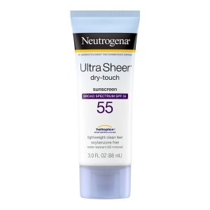 NEUTROGENA ULTRA SHEER SUNSCREEN SPF55 88ML