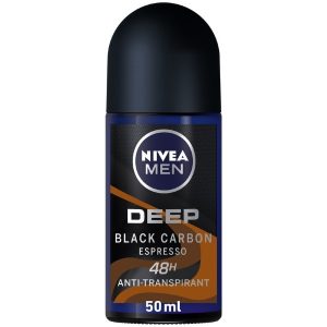 NIVEA DEEP BLACK CARRON ROLL ON