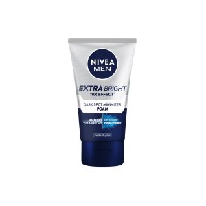 NIVEA MEN EXTRA BRIGHT 10X EFFECT DARK SPOT MINIMIZER SCRUB WASH 100ML