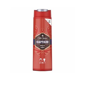 OLD SPICE CAPTAIN SHOWER GEL + SHAMPOO 2 IN 1 400ML