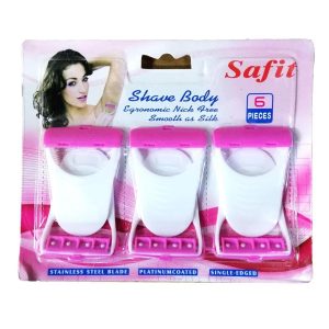 SAFIT SHAVE BODY 6 PCS