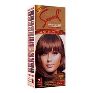 SAMSOL HAIR COLOUR GENTLE ON HAIR 7 MOCHA
