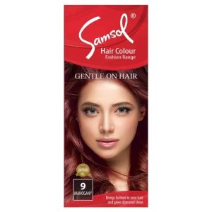 SAMSOL HIAR COLOUR GENTLE ON HAIR MAHGONY