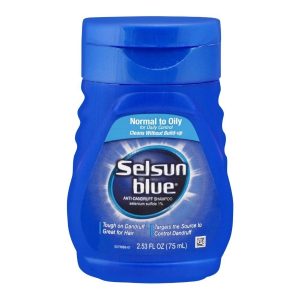 SELSUN BLUE ANTI DANDRUFF NORMAL TO OILY SHAMPOO 75ML