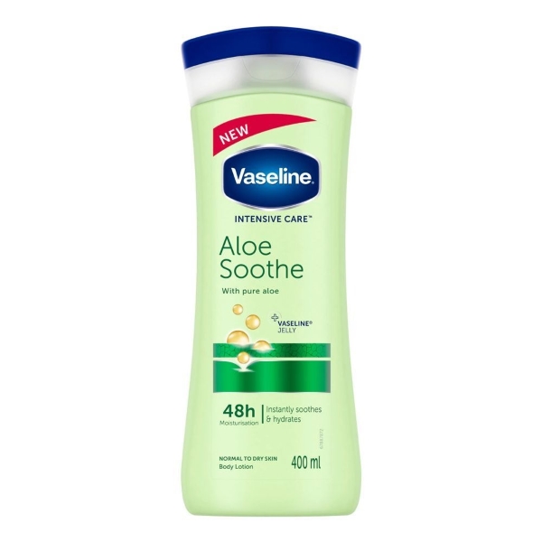 VASELINE ALOE SOOTHE BODY LOTION 400ML