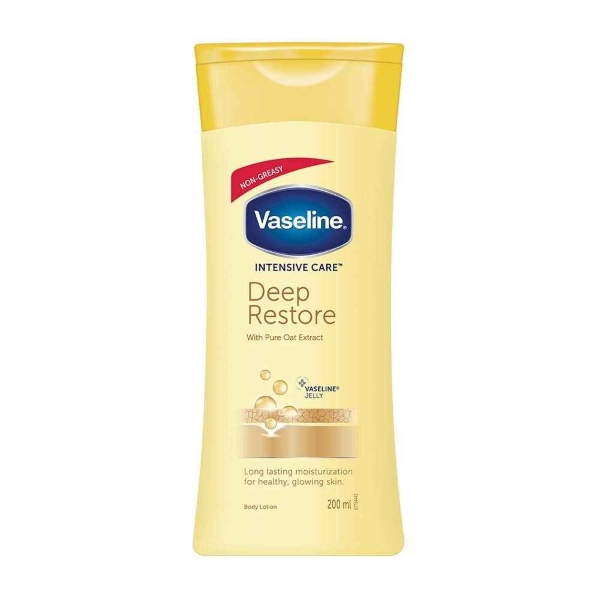 VASELINE INTENSIVE CARE DEEP RESTORE LOTION 200ML