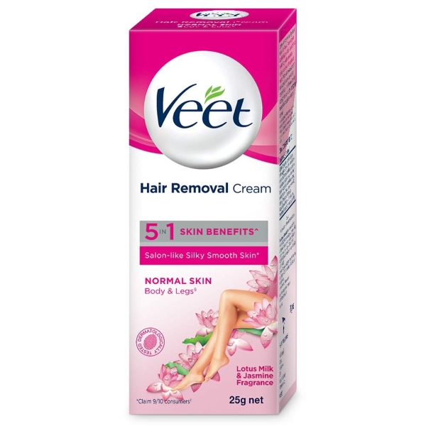VEET PURE HAIR REMOVAL CREAM SKIN SHEA BUTTER 25G