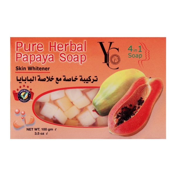 YC SOAP 4IN1 PAPAYA BLACK SEEDS 100GM